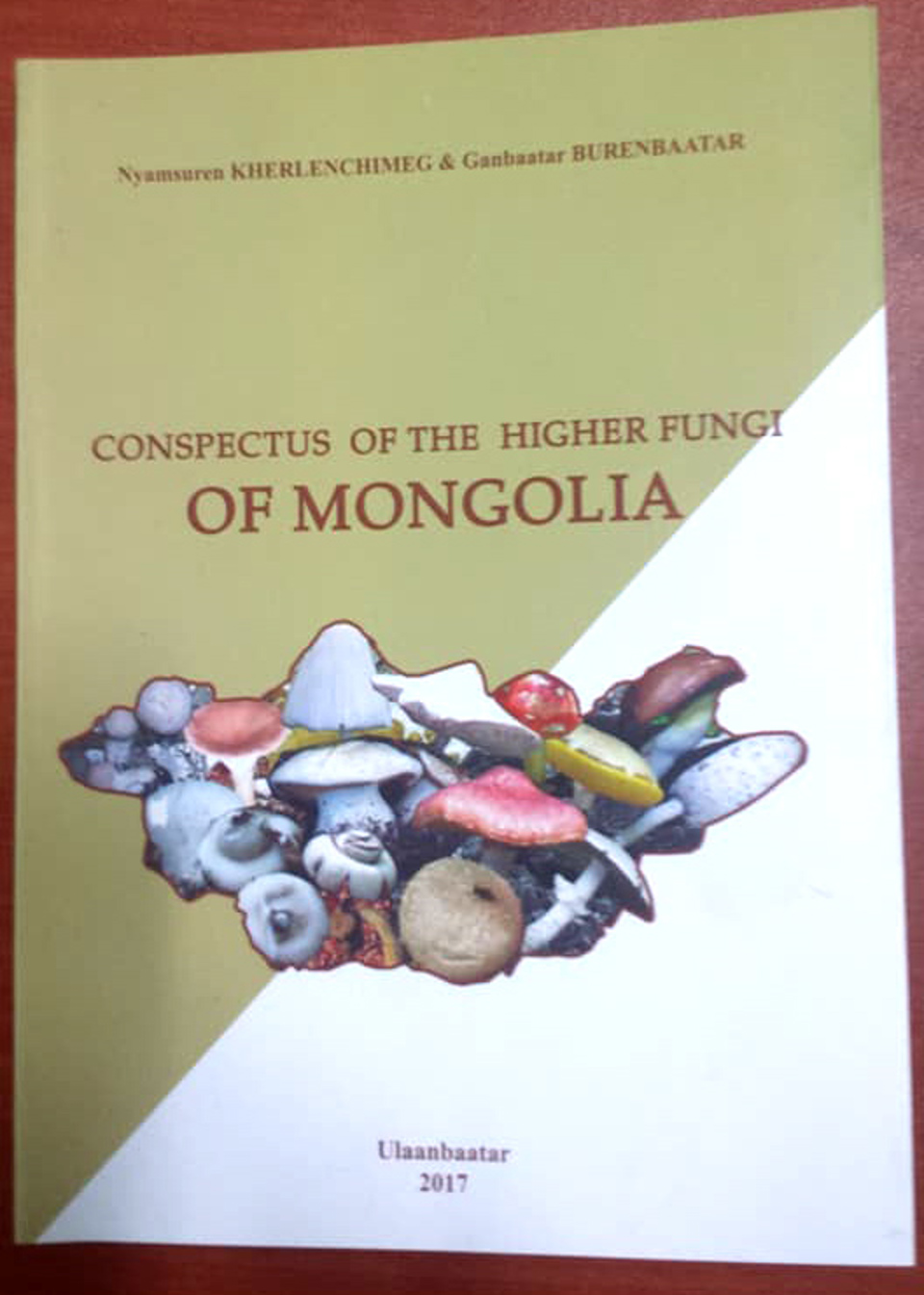 “CONSPECTUS OF THE HIGHER FUNGI OF MONGOLIA”  (2017 ОН)